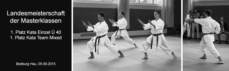 Karate LM der Masterklassen 2015